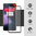 Full Coverage Tempered Glass Screen Protector for OnePlus 6 - Black